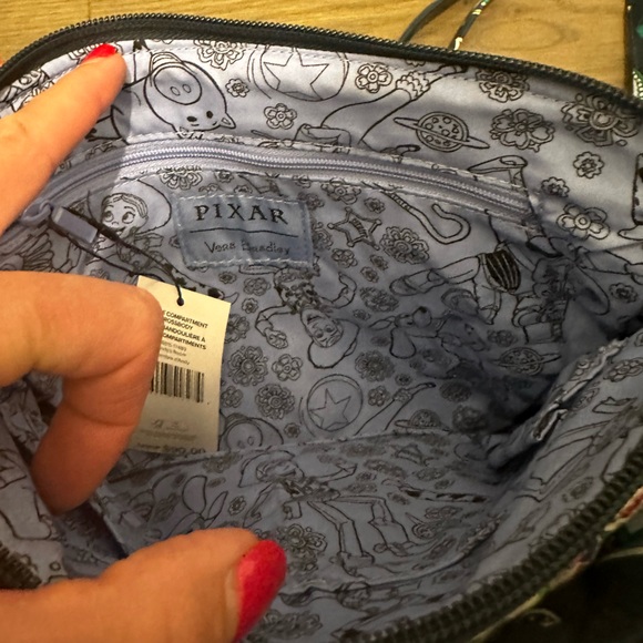 Vera Bradley Toy Story Disney Pixar Triple Compartment Crossbody NWT - Picture 9 of 11